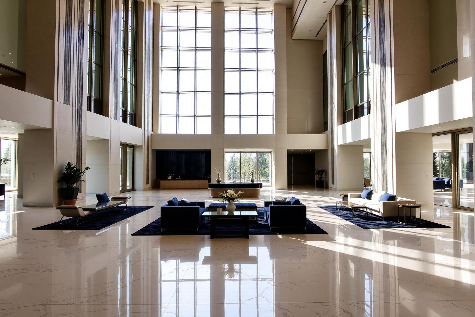 Luxurious, immaculately maintained interior